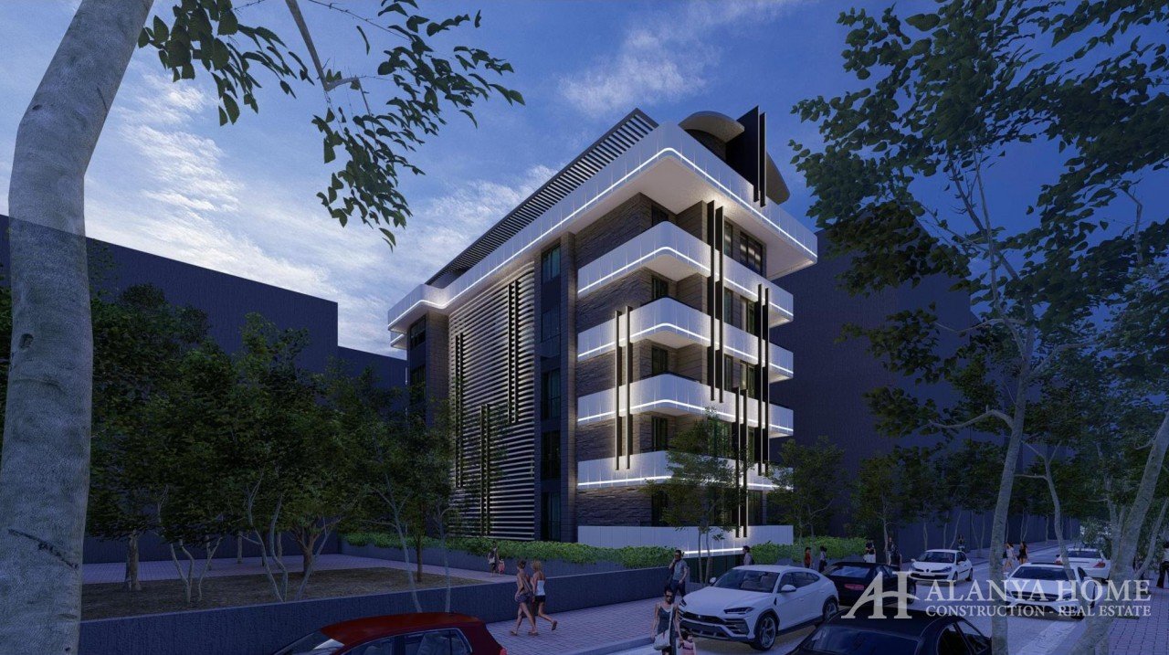 City 7 Center Alanya Antalya Türkei Kauf Verkauf Eigentum einer möblierten Einzimmerwohnung in einem